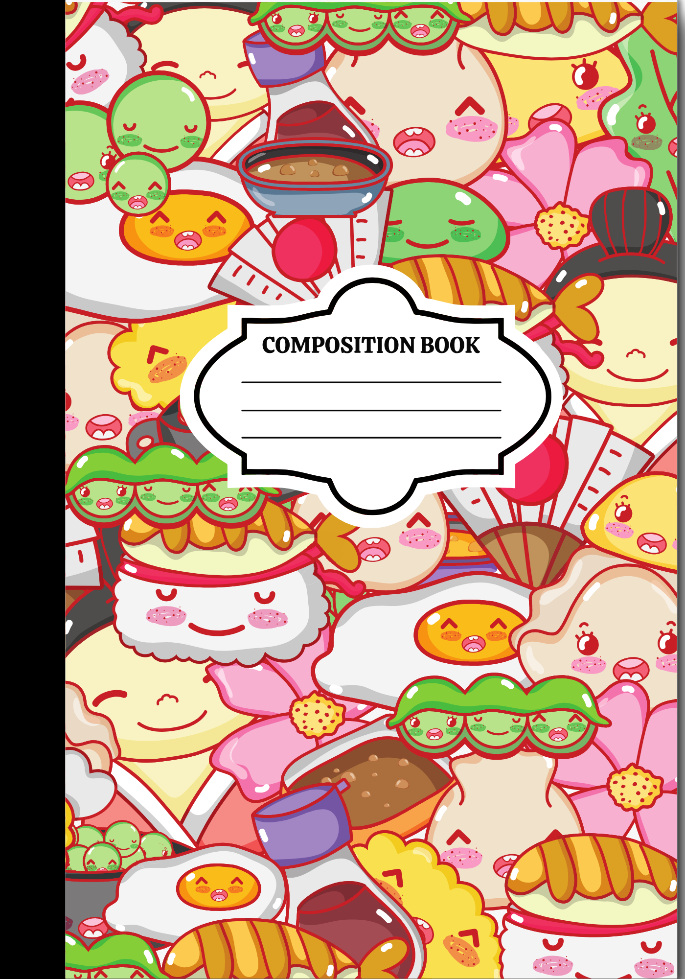 Sushi Smoothie Composition Book