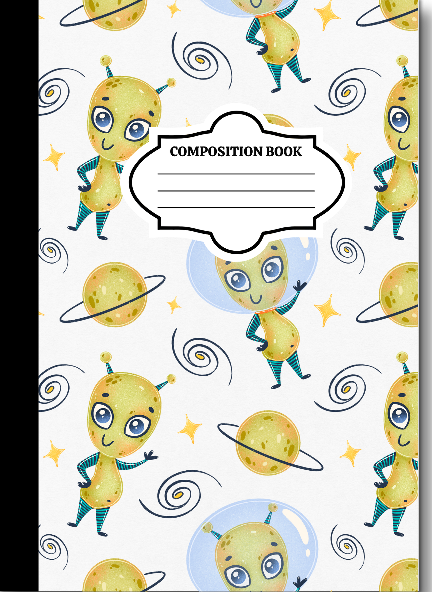 Alien Composition Book
