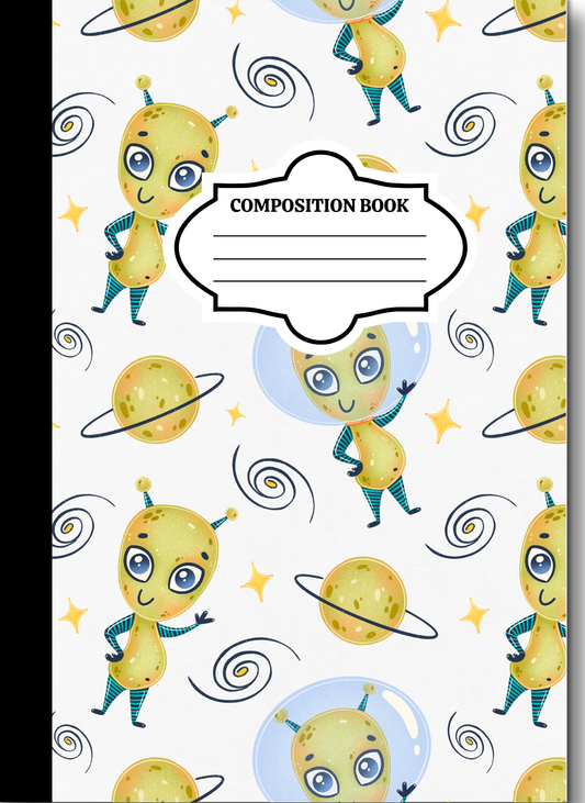 Alien Composition Book