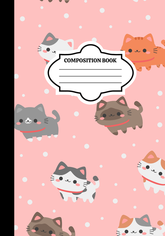 Kitty Composition Book